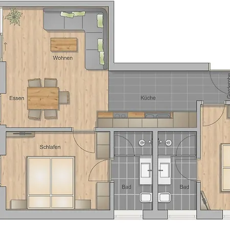Gaestehaus Sonne 比荷巴赫